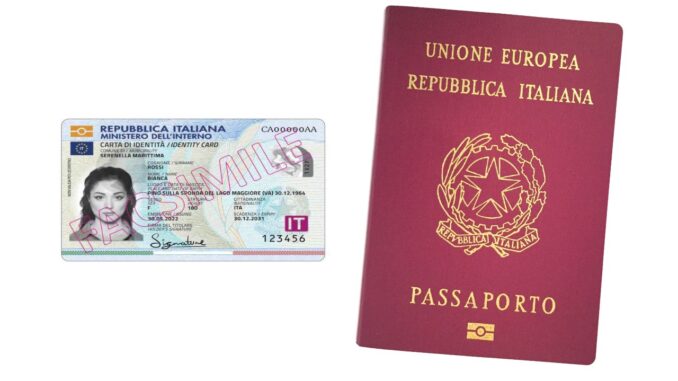 CIE e passaporto